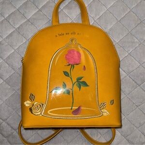 Loungefly Disney Beauty & The Beast Embroidered Mini Backpack